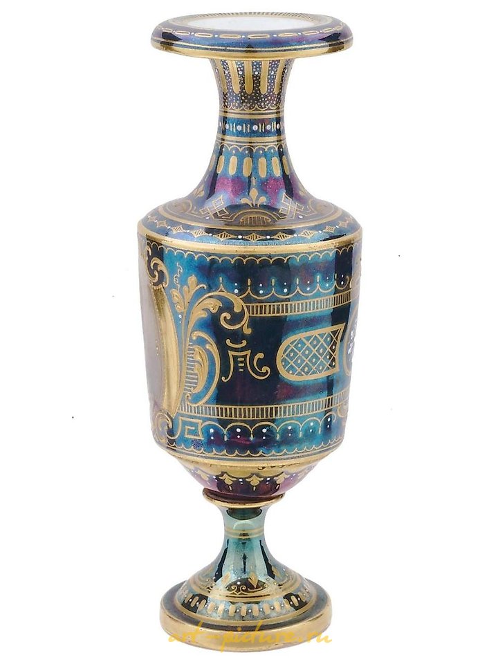 Royal Vienna Porcelain , NEOCLASSICAL ROYAL VIENNA PORCELAIN TAZZA SIGNED