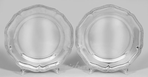 A few rare, heavy Baroque plates.