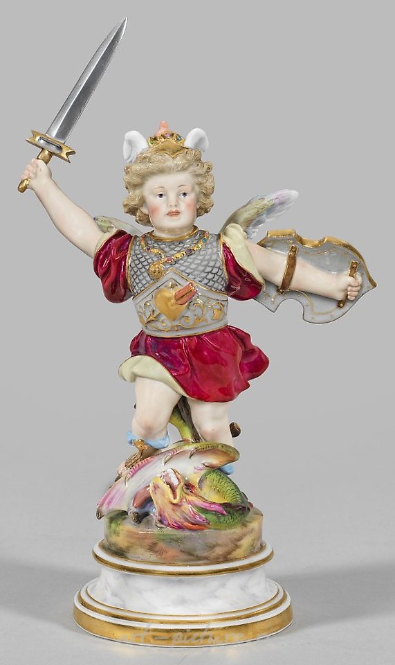 Amor als Held

In this captivating artwork, titled "Amor als Held" (Amor as a Hero), the artist skillfully portrays the transformation of the mythical figure of Cupid into a valiant hero. The composition is rich with symbolism and allegory, inviting 