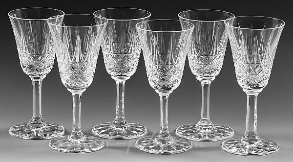 Набор из шести французских шерри-бокалов "Тарн" от Сен-Луи