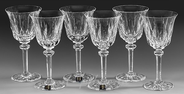 六只圣路易斯红酒杯的一句话：“普罗旺斯”。