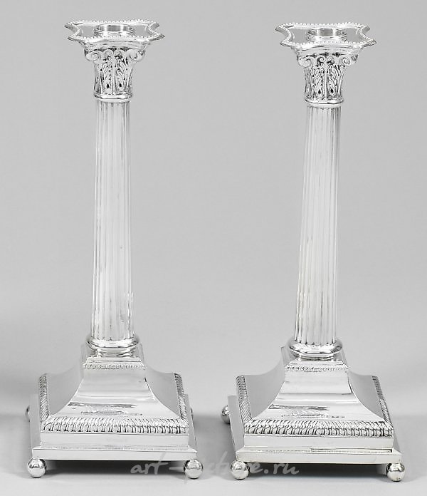 A few large table candelabras.