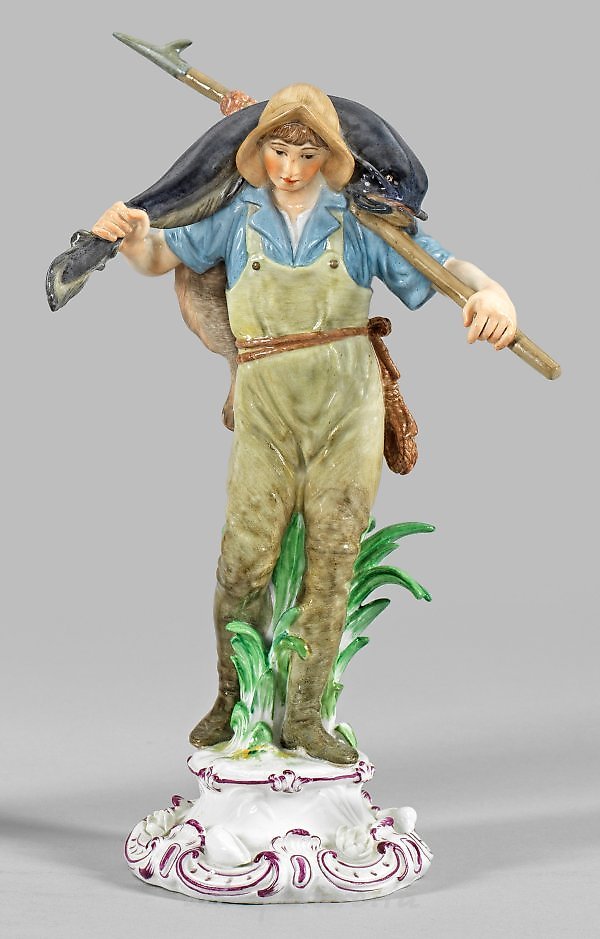 Fisherman with Catch