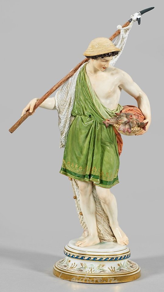Great Figure "Fisherman with Net"