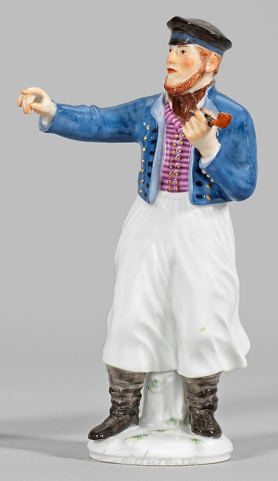 Trachtenfigur "Mönchguter" translates to "Traditional Costume Figure 'Mönchguter'."