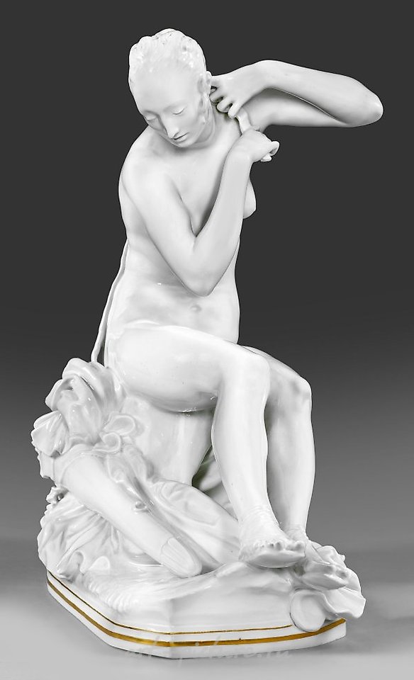 Art Deco Figure "Seated Diana"