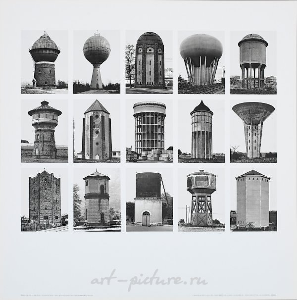 Три печати из "Коллекции современной фотографии" Бернда и Хиллы Бехер