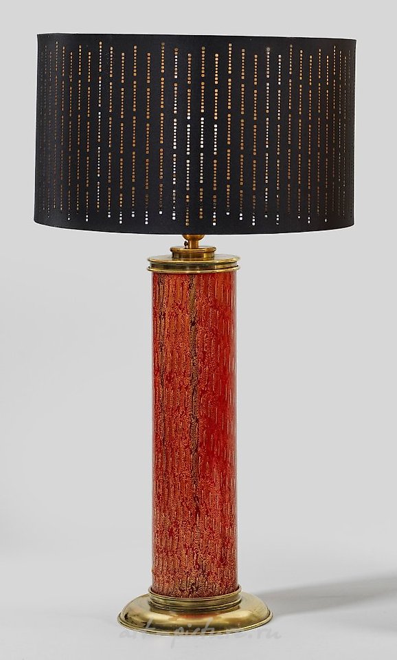 Mid Century Murano Table Lamp