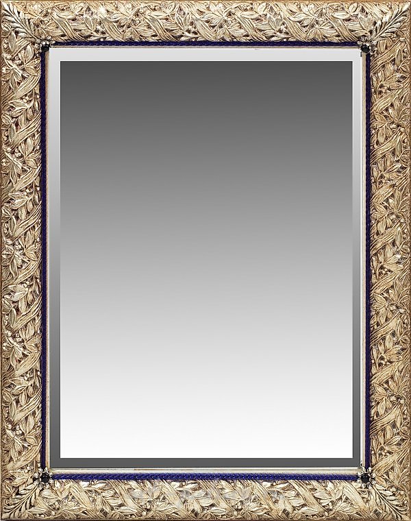 Декоративное итальянское зеркало из позолоченного дерева