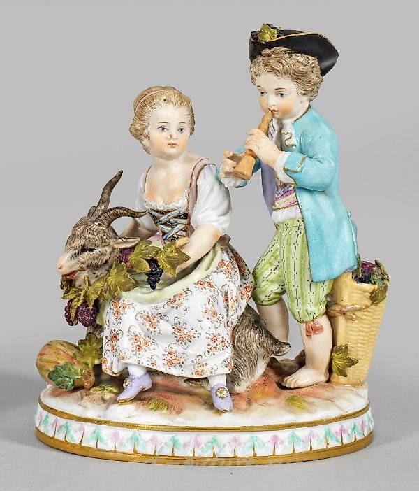 Children's group as an allegory of autumn