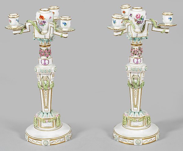 A pair of magnificent girandoles in the Louis XVI style.