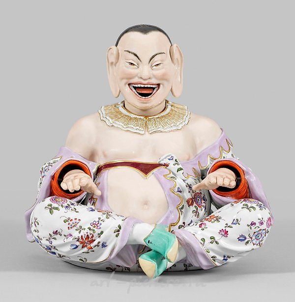 Great male pagoda by Meissen