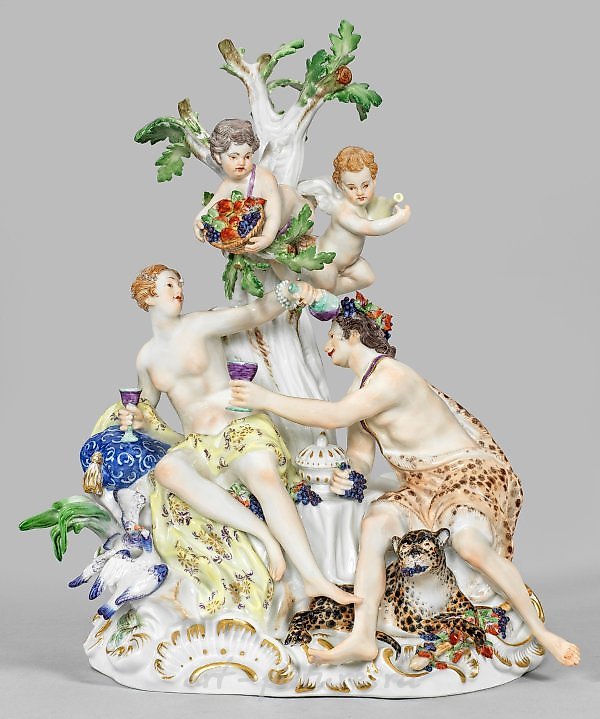 Group of Figures "Marriage of Bacchus with Venus". Original title.