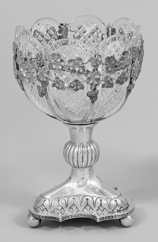 Filigree Biedermeier confectionery dish
