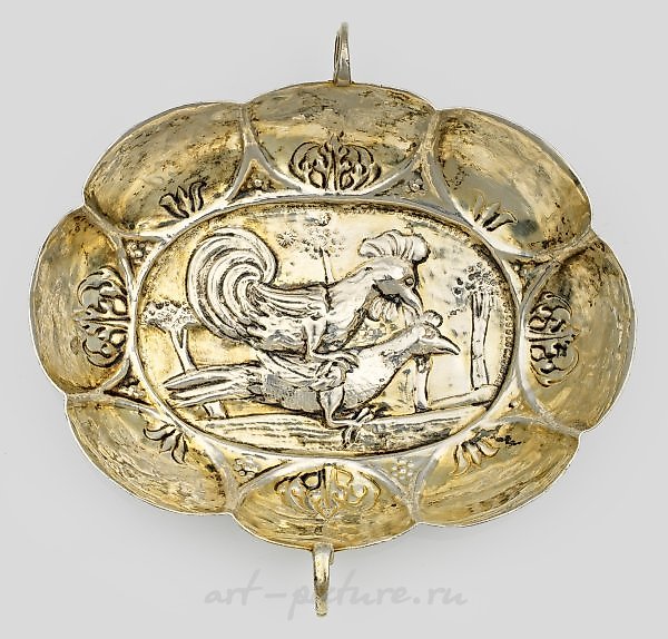 Rare Baroque wine tasting bowl