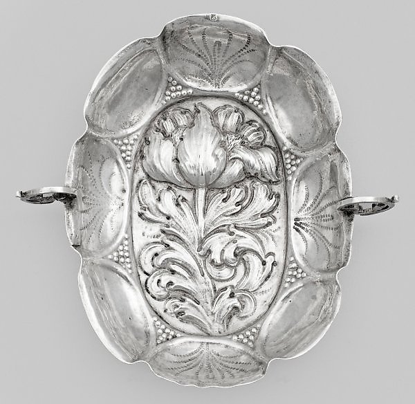 Rare Baroque wine tasting bowl