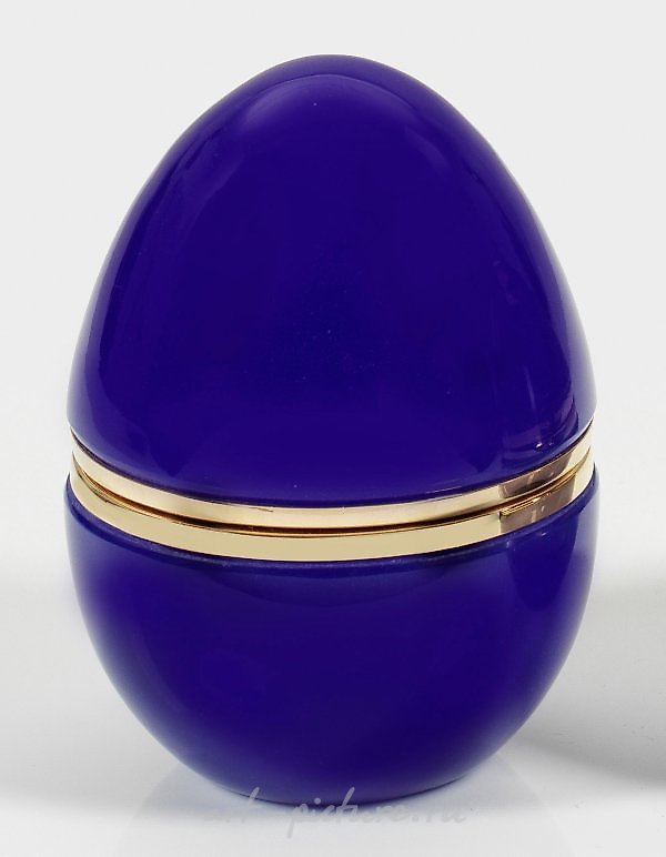 Art Deco Egg-shaped Box