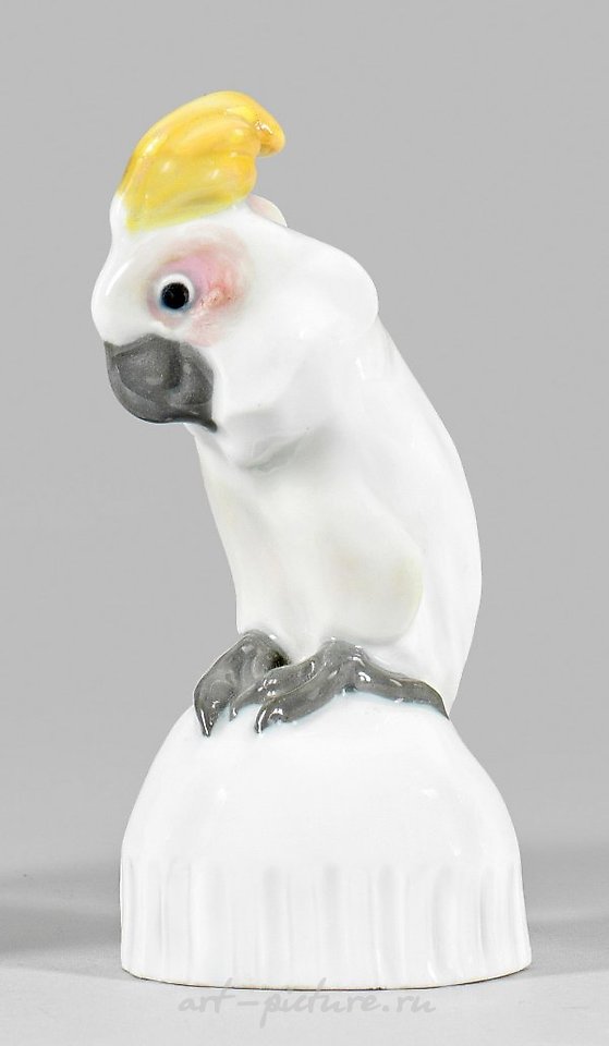 Фигурка "Какаду" в стиле Ар-нуво