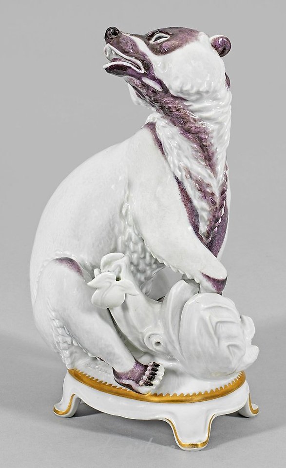 熊来自餐桌中心装饰品“狐狸列宾”