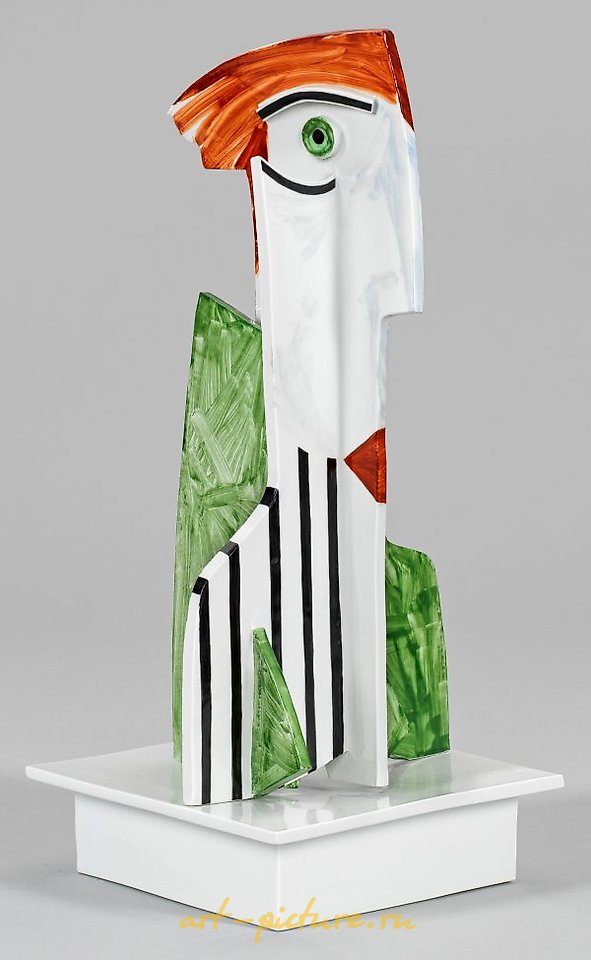 Мейссенская пластика "МИЛИ-ТЕТЯ" от Олафа Фибера: уникальный экземпляр фарфоровой скульптуры