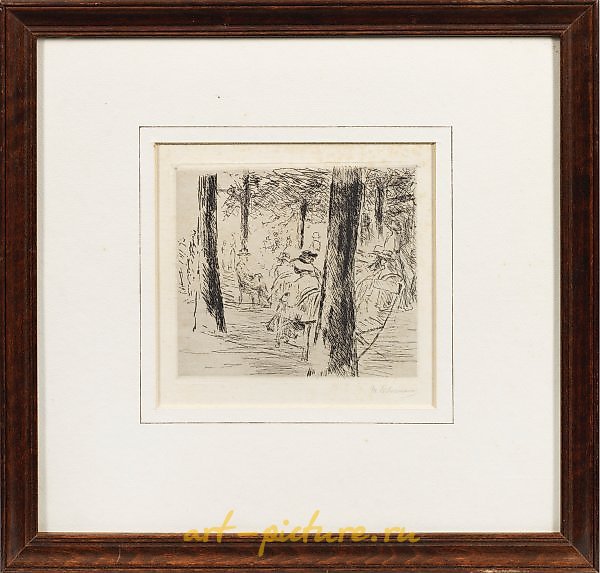 Max Liebermann was a prominent German artist who played a significant role in the development of modern art in the late 19th and early 20th centuries. He was born on July 20, 1847, in Berlin, Germany, and passed away on February 8, 1935, in the same 