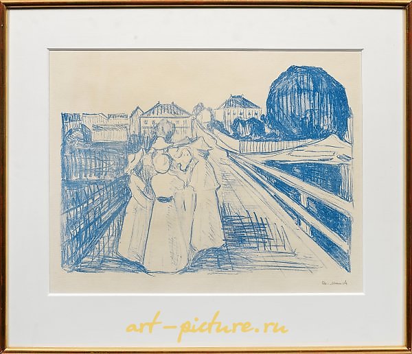 Edvard Munch was a Norwegian painter and printmaker, born on December 12, 1863, in Løten, Norway. He is renowned for his emotionally charged and psychologically intense artworks, which often explored themes of love, death, anxiety, and human sufferin