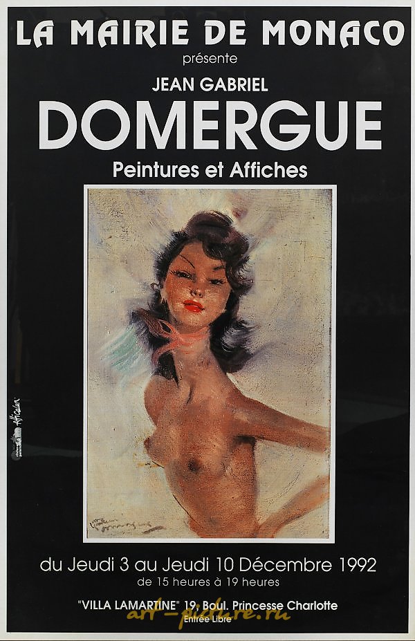Great Exhibition Poster "Jean Gabriel Domergue (/)"