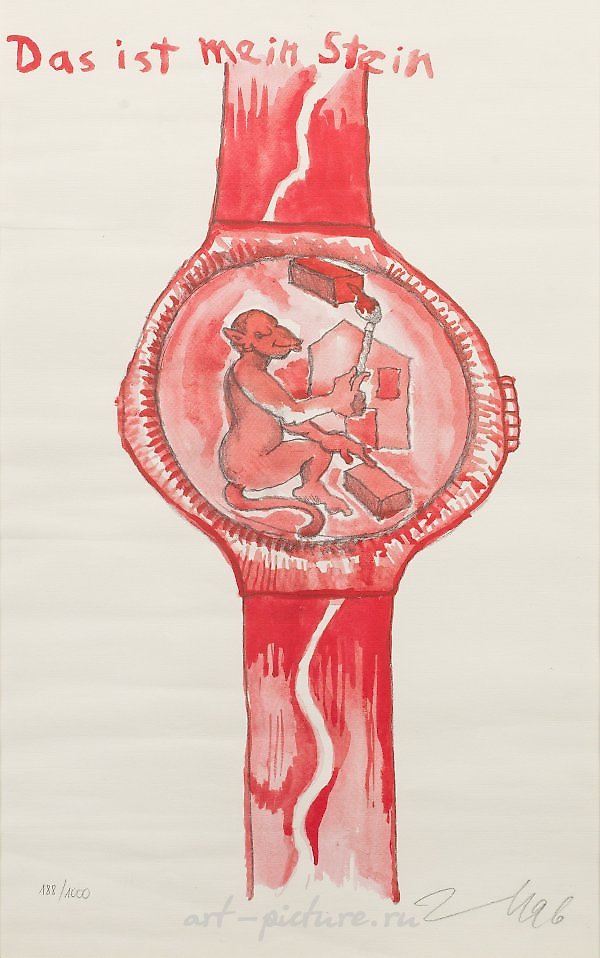 Jörg Immendorff is a renowned German artist known for his exceptional contributions to the world of contemporary art. Born on June 14, 1945, in Bleckede, Germany, Immendorff's artistic journey has been marked by a profound exploration of various them