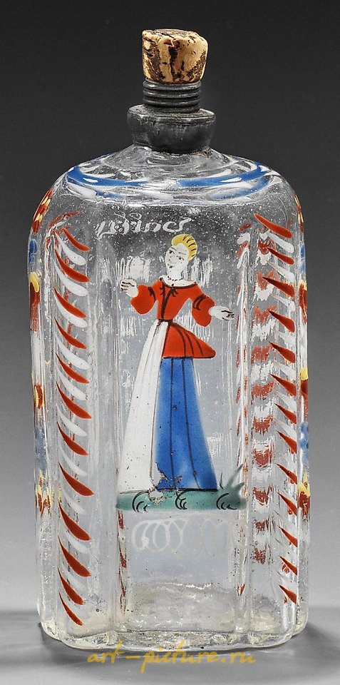 Schnapsflasche (German) - Schnaps bottle (English)