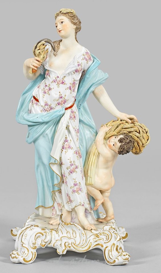 寓意性人物群体"夏天"