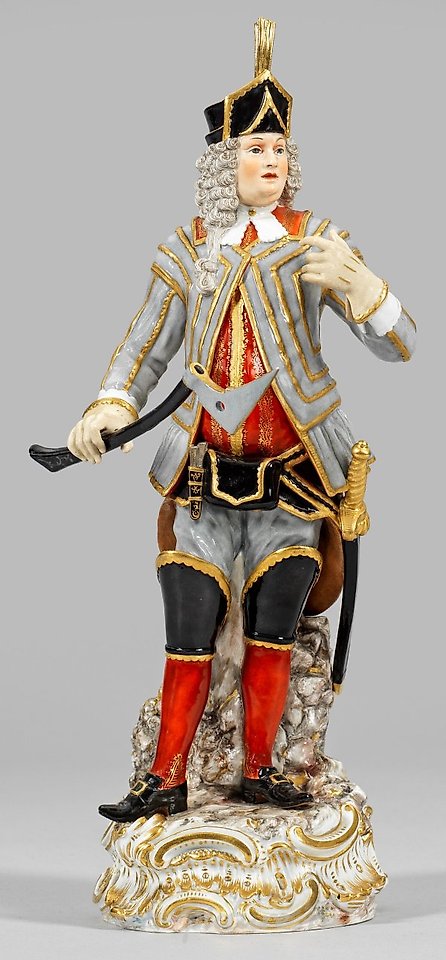 Фигурка "Саксонский главный шахтёрский капитан" из Мейссена