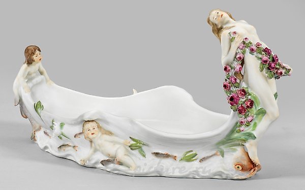 Art Nouveau - Jardiniere with Nymph