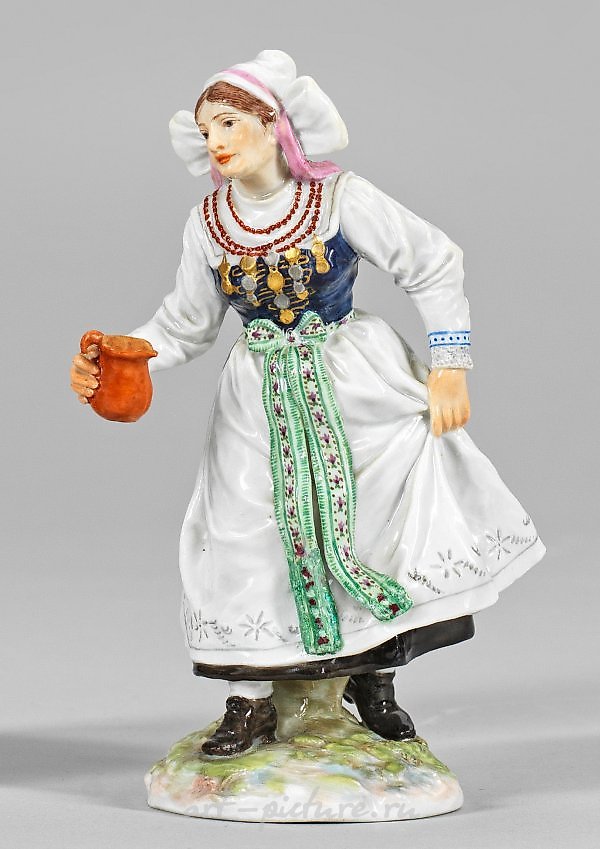 传统服装图案“Lausitzer Wendin”