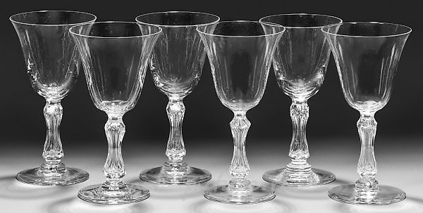 Sentence from the six Saint-Louis South Wine Glasses "Lozère"