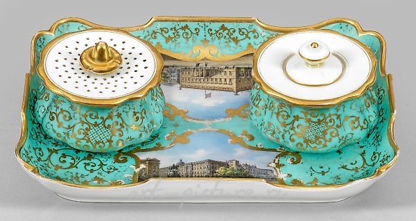 Письменный инструмент с видами Берлина от KPM-Berlin