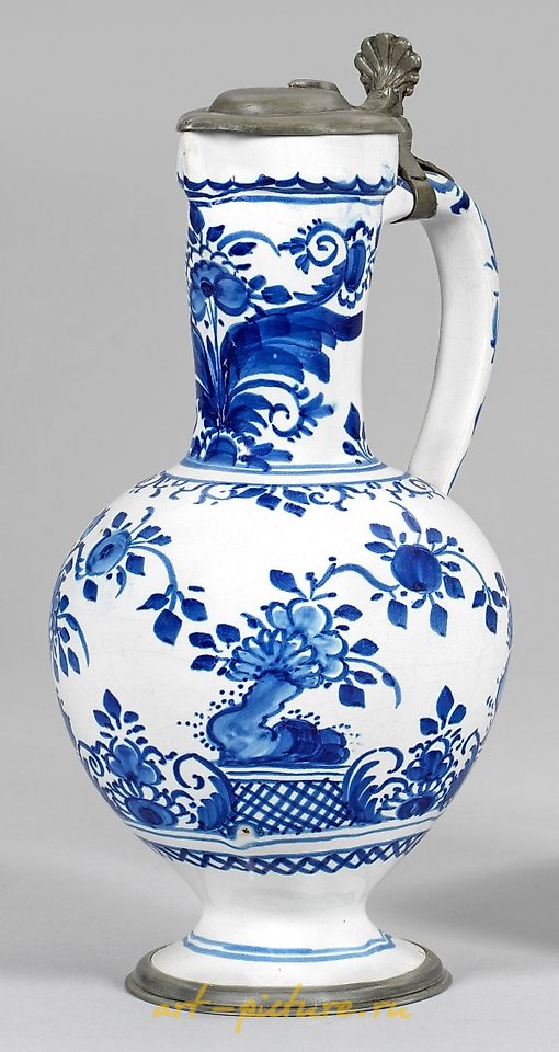 Eng Halskanne is a term used in German to refer to a specific type of ceramic vessel. The literal translation of "Eng Halskanne" is "narrow-necked jug" or "slender-necked pitcher". This type of vessel is characterized by its elongated shape and narro