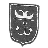 Odessa City Club 1847-1848 Two-headed eagle and anchor.