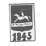 City stigma Vilna 1845-1847."Ralling horseman"