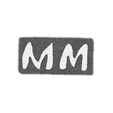 米哈伊尔·伊万诺夫 - 红色 - 首字母“M” - 1898年