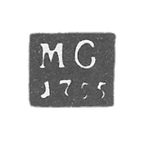 Claymo Probe Master Yaroslava - Mihail Serebrenica - initials of IP 1735-1766.