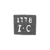 Kleimo, unknown test master Kiev, I-C initials 1778