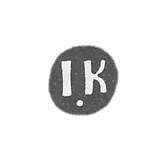 Claymo Master Clichin Yokim - Vlogda - initials IK - 1766-1769.