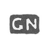 Claymo Master Nigraus Gustave - Leningrad - GN initials