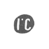 Claymo Master Suhanov Ivan Gerasimov, with Sidorovsky, initials I-C, 1898.