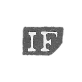 弗罗伯格大师克莱莫 约翰·奥古斯特·卡尔 - 列宁格勒 - “IF”的首字母