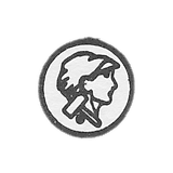 Probile label on platinum, gold and silver products approved by the USSR Ministry of Finance, 7 January 1954-1958 - Moscow Inspection