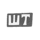 Claymo Master Tick S. - Vilno - initials of ST - 1850.