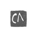 Claymo Master Larion Samson - Moscow - initials of SL 1710-1739.