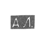 Mr. Lokin Alexander Ilich - Leningrad - initials "A." - 1882-1898.