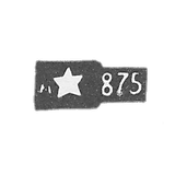 875是五端的恒星。